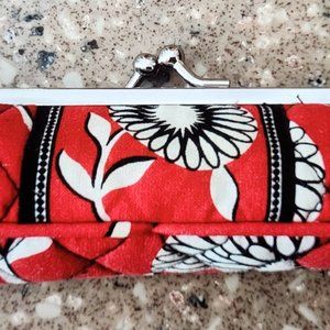 Vera Bradley Kiss Lock Eye Pencil / Lipstick Case